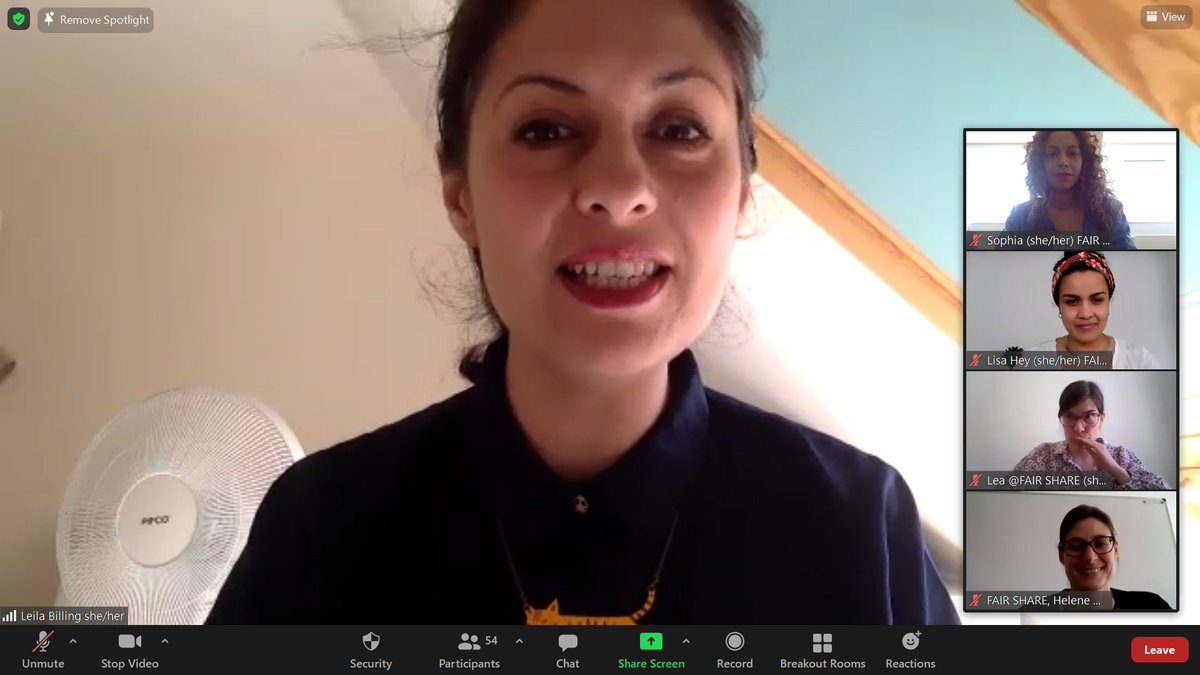 We're kicking off our event 'FAIR SHARE #Monitor2021: The way forward is intersectional' with our fantastic moderator and co-founder of <a href="/we_are_fl/">We Are Feminist Leaders</a>, <a href="/leilabilling/">Leila Billing</a>!