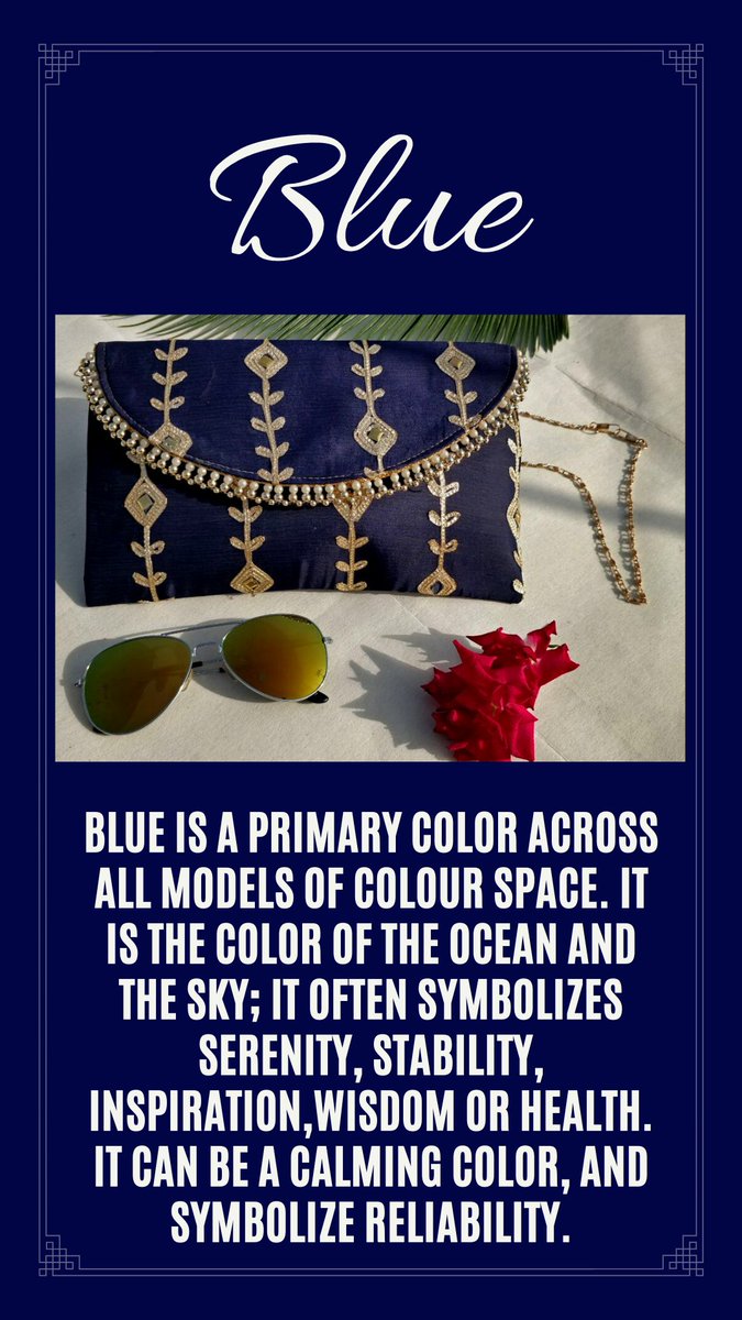 Thekarigar's tweet photo. Calming color - yes I am talking about blue ππ΅
With amazing golden embroidery on this blue handbag ππ
#karigarofficial #bluehandbag #blueclutch #bluecolor #bluebag #goldenwork #handbag #handmadebag #MHHSBD #lovemomma #supportsmallbusiness #smallbusiness https://t.co/7H5BrOnP4v