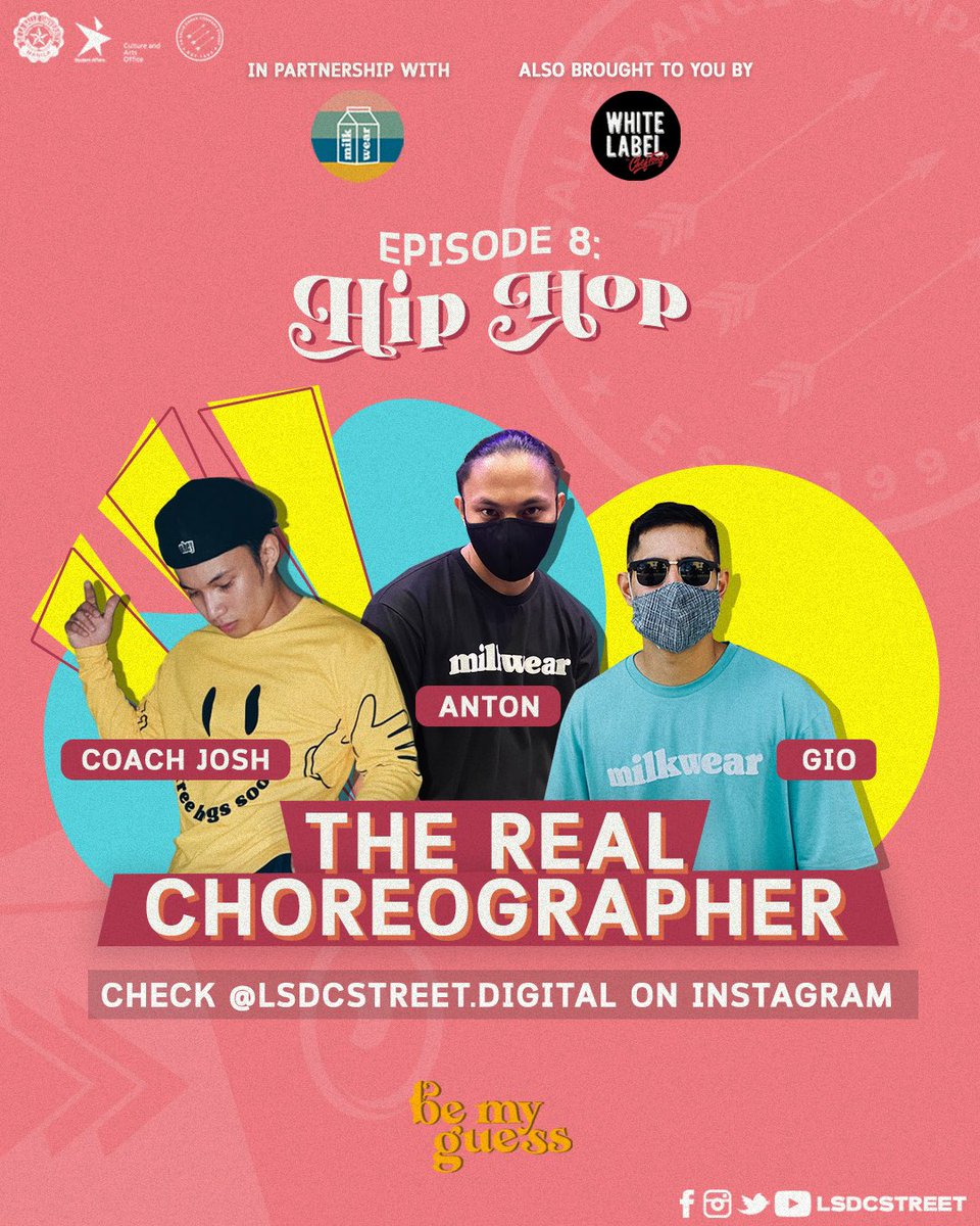 lsdcstreet's tweet photo. HYPE yourself UP! as we announce the real choreographer for Be My Guess Episode 8: HipHop!

Head on to https://t.co/8BpEZlAaBI as we reveal the mastermind behind this week’s rockin’ piece🔥 https://t.co/NBebGuvbrz