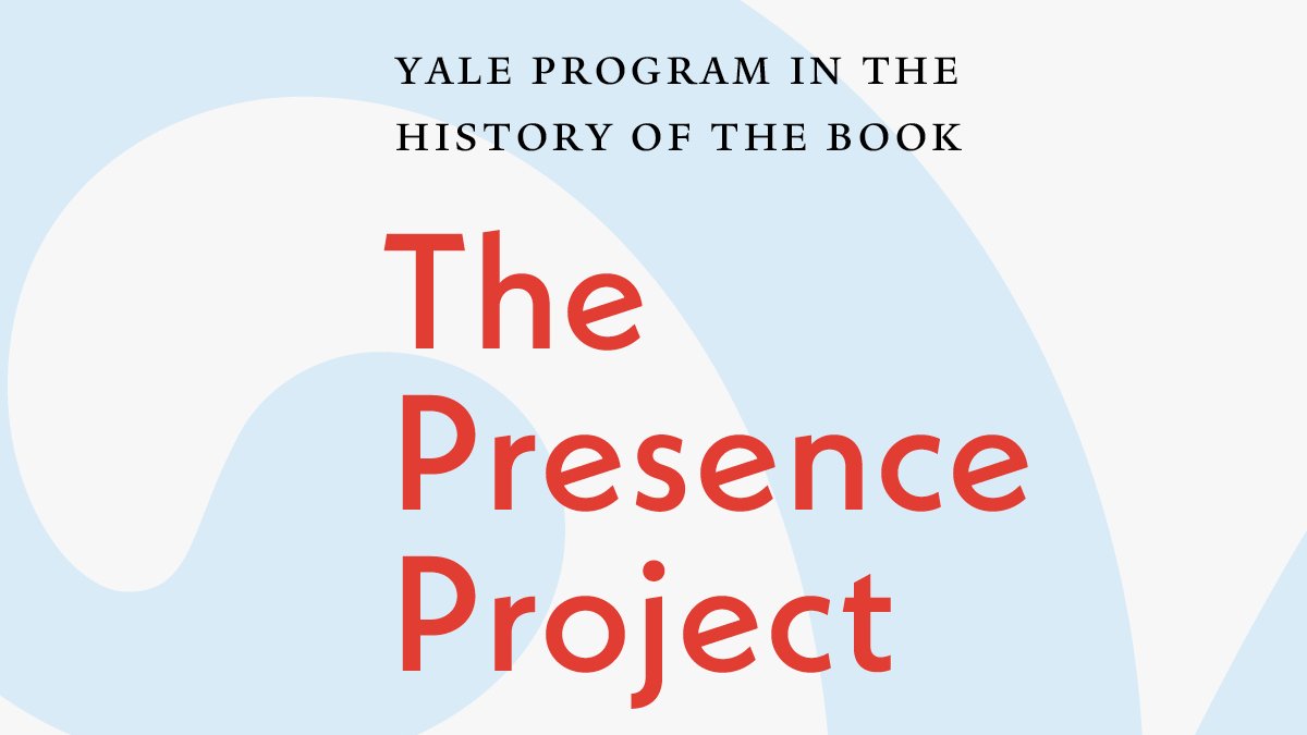 Yale Book History tweet media