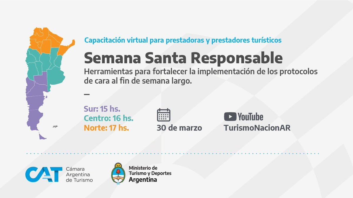 Ministerio de Turismo y Deportes tweet media