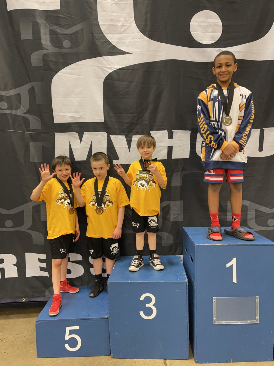 Elizabeth Forward had four wrestlers qualify for the Keystone State Championships being held on April 2nd and 3rd. Congratulations to Troy Scott, Michael Trumpie, Ethan Woleslagle and Warren Woleslagle! Go Warriors! #EFproud <a href="/warrior_ef/">EF Warrior Athletics</a>