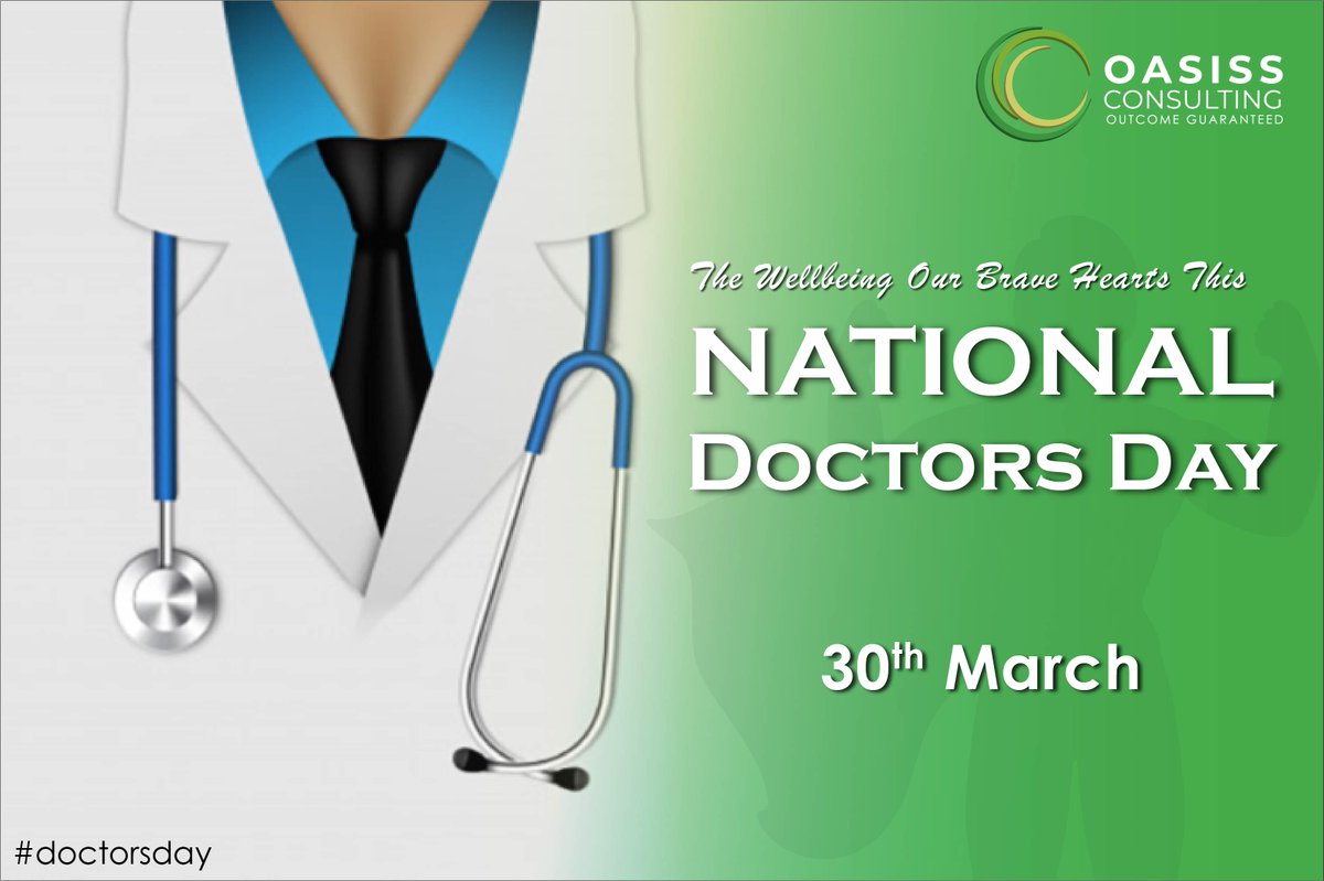 We salute the Doctors for working tirelessly for saving lives They deserve every penny to be reimbursed and in a timely manner. Partner with #Oasiss- a Technology #RCM and experience a seamless delivery of Patient -#PayCycle #DoctorsDay2021 #NationalDoctorsDay  #HappyDoctorsDay