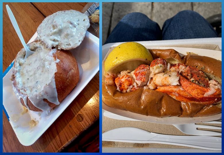 BostonChowdaCo's tweet photo. We really enjoy seeing #fanphotos a special thanks to Shon R. and Alicia J. for sending us these photos.  Anyone interested in seeing your photo just give us a review and attach your favorite food photo from Boston Chowda Company!!! https://t.co/tFU1dFsRUj