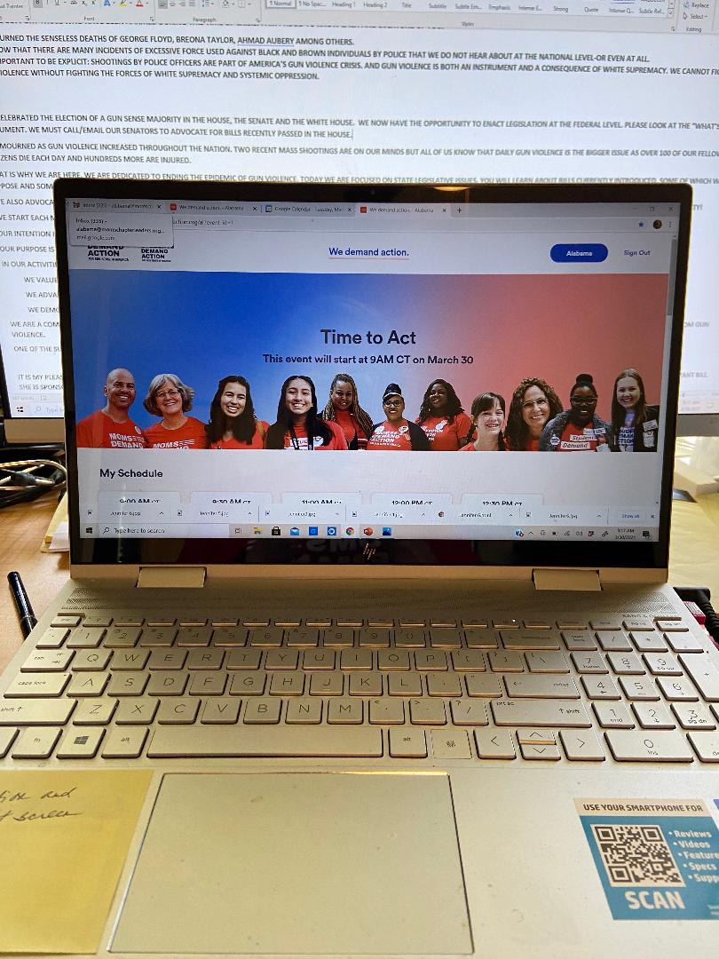DanaDellis's tweet image. HAPPENING TODAY! Alabama @MomsDemand volunteers, survivors, and #StudentsDemandAction leaders are holding our virtual Advocacy Day! We are making sure gun violence prevention is a top priority in our state. #MomsAreEverywhere #ALpolitics @Everytown