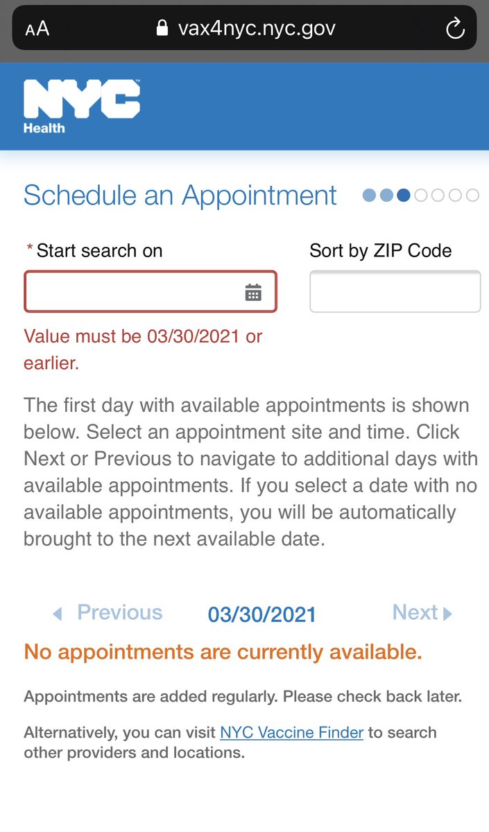 RickRaouwse's tweet photo. @nycshotslots I keep getting this.  Can you only schedule for current day? https://t.co/tcE8xnndg8