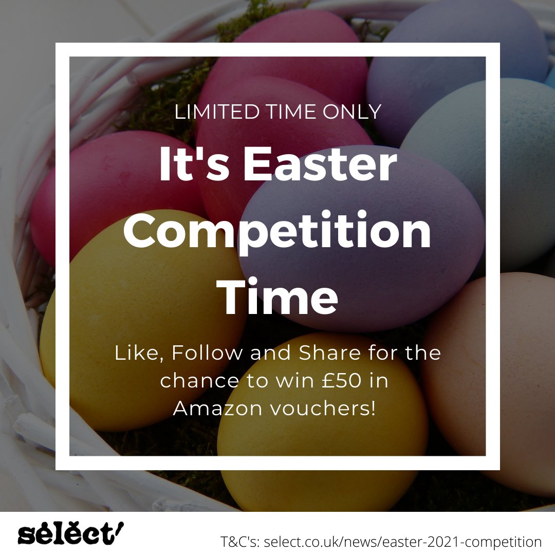 Select_Rec's tweet image. #Spring is here! So we are spreading the joy! All you've got to do is Like and Share this post as well as Follow this page - to be in the mix to #Win £50 in Amazon Vouchers! 

Enter by midnight on Tues 6th April to be in with a chance.

#Competition #SelectCompetition #Comp