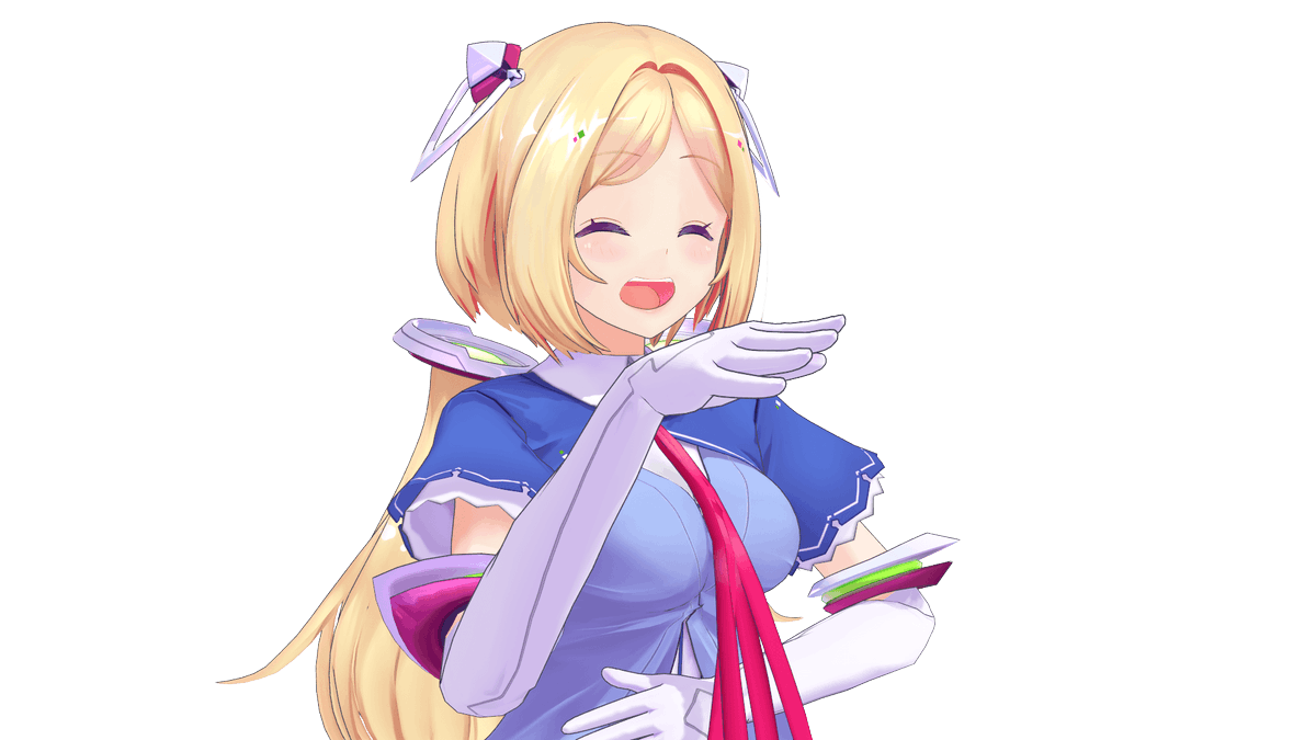 Holly Mmdの表情を全部使ってみようの会 アキロゼ編 その２ アロ絵 はぁ はぅ びっくり ウインク