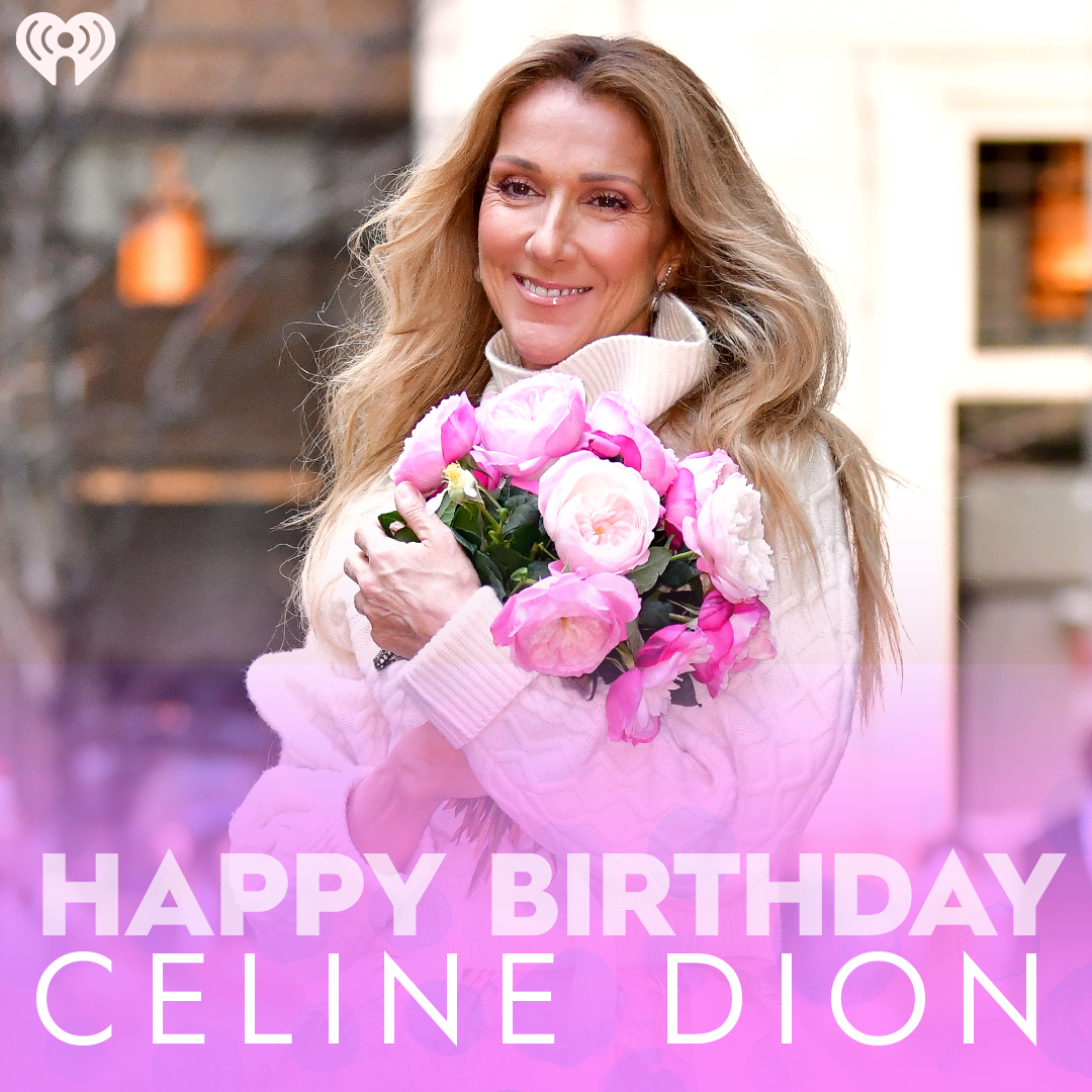 Happy Birthday to the one and only, Céline Dion! 

Celebrating this icon today and everyday  