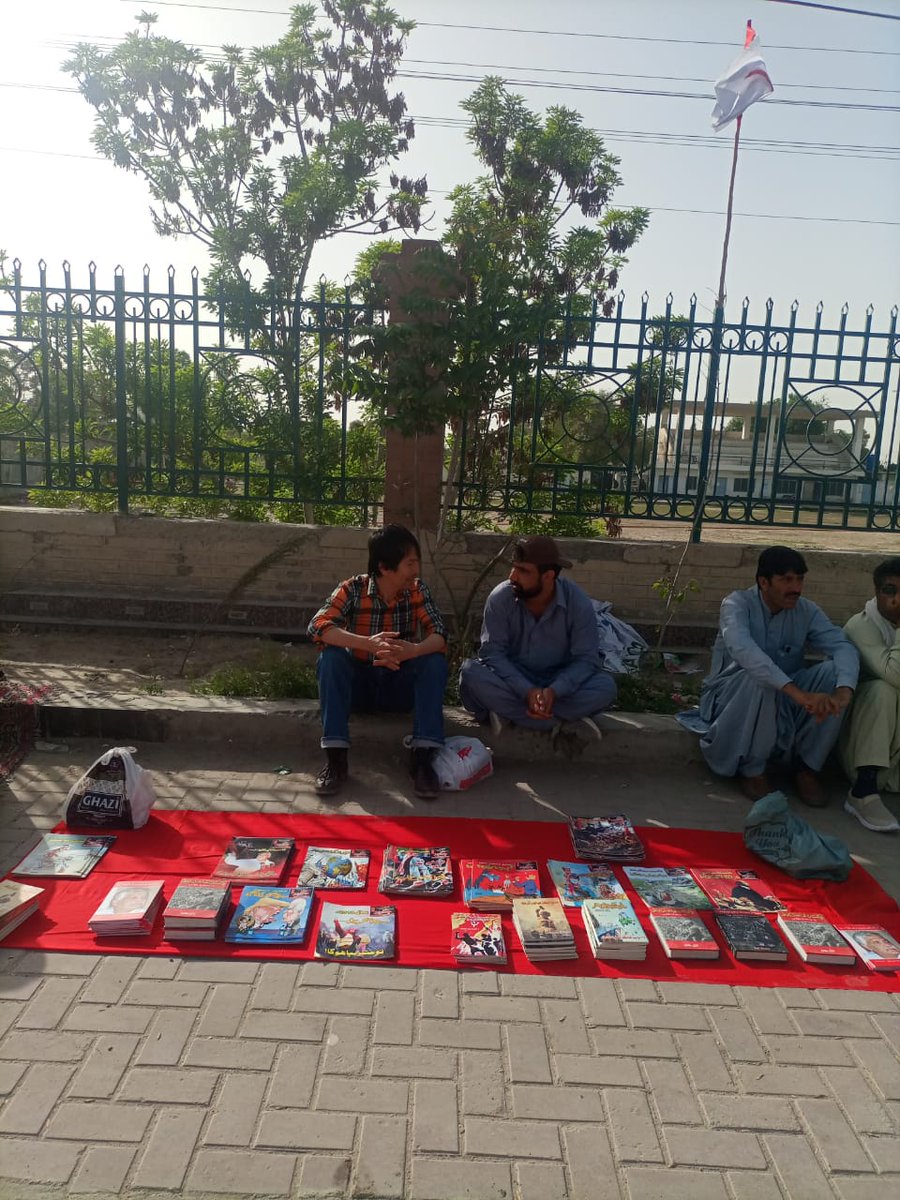 Strugglepk's tweet photo. Protests and sit-ins by All Employees Grand Alliance Balochistan continue, full participation by PTUDC, our labor literature also present.
#IMFOut https://t.co/vvH0BZRmtL