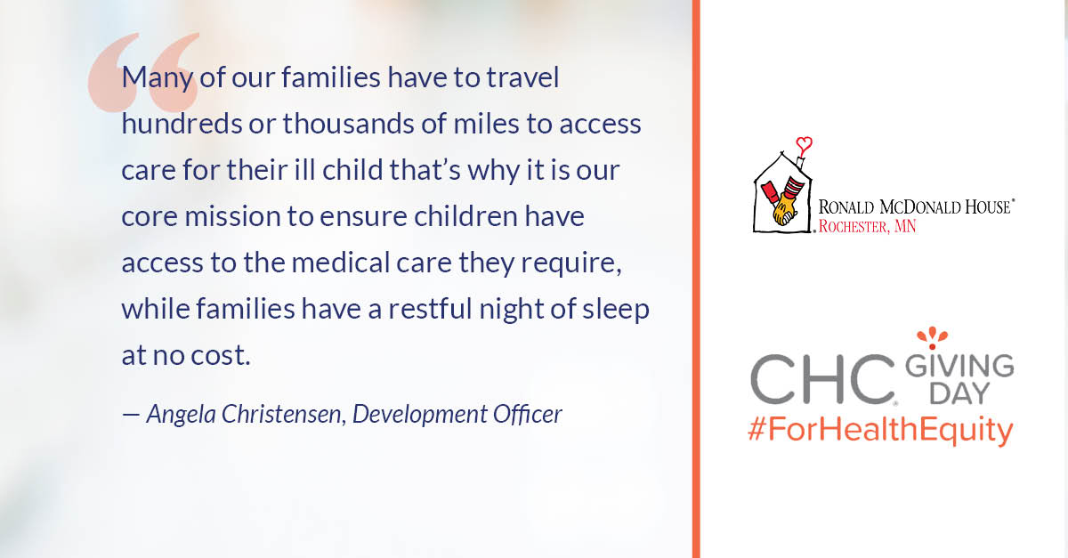 chcimpact's tweet photo. Today, our #spotlightseries feature recognizes @RMHMN for their dedication to advancing health equity. This is one of the many reasons they're rallied with us March 11 #forhealthequity. https://t.co/T3b4mF6alY