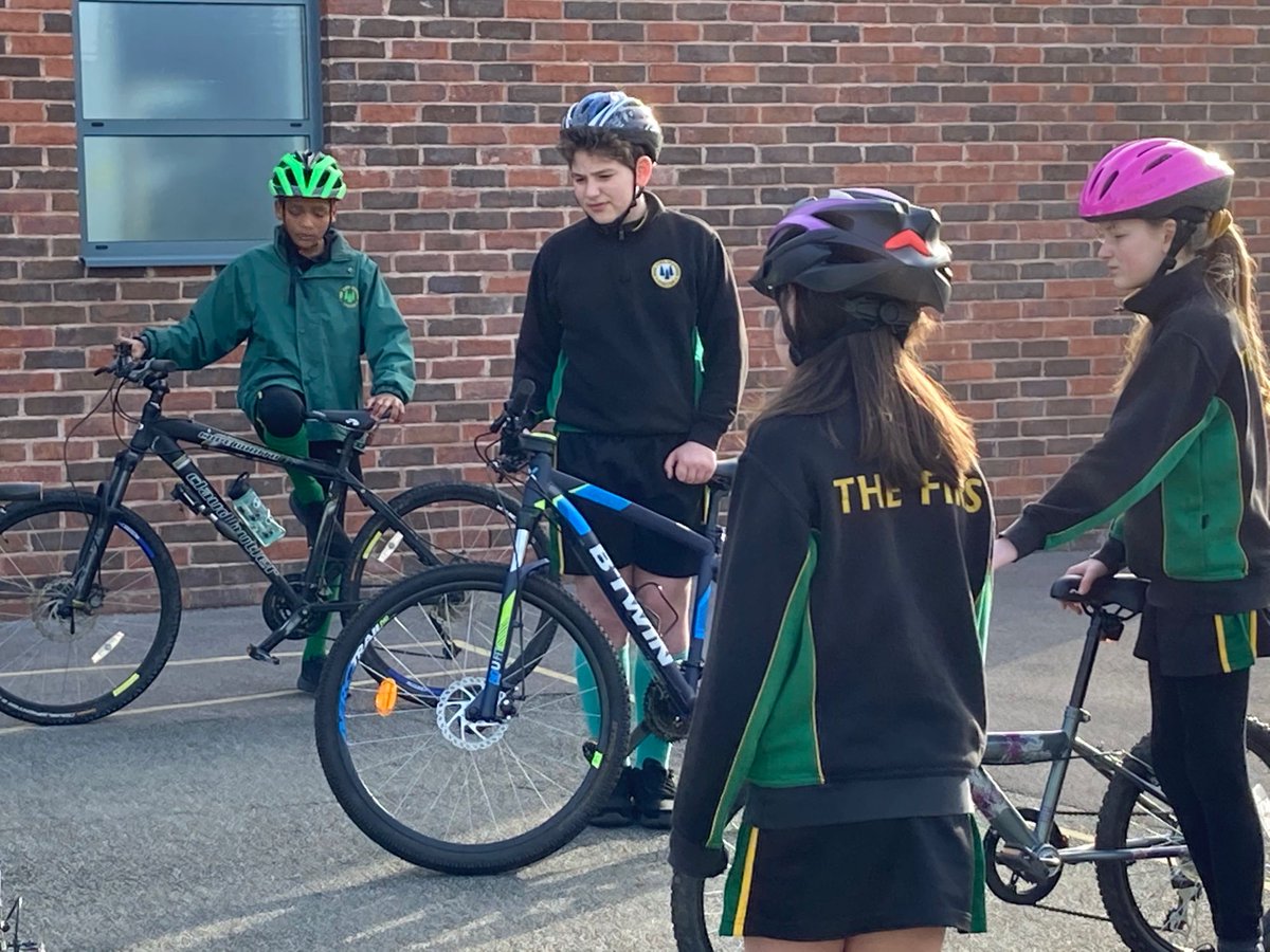 TheFirsSchool's tweet photo. Year 6 Bikeability day 2 in the sunshine. #bikeright #bikeability https://t.co/dnMuDQqAf4