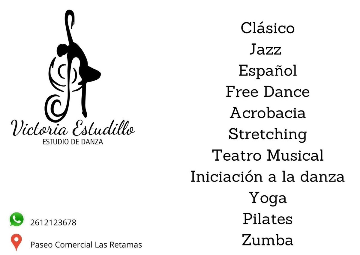 Hola, buen dia!! Mi amiga esta por abrir su estudio de danzas. Queda muy poquito, asique insribanse we. Y si pueden ayudenme con un rtw 💞💃 <a href="/estuvicky/">Vicky Estudillo 💜</a>