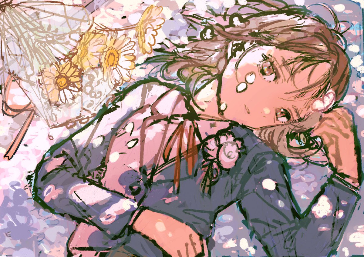 淵 ぶち のイラスト