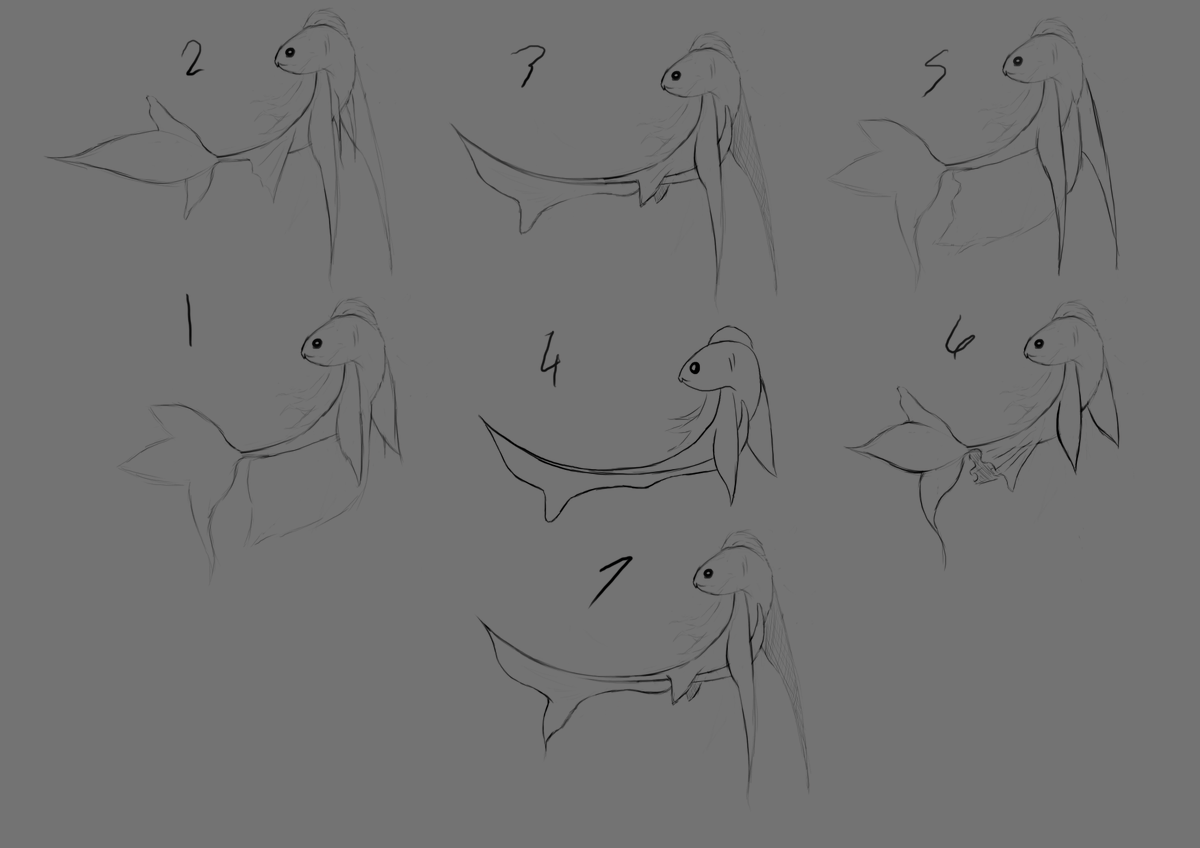 DreamWhaleGames's tweet photo. Another little sneak peak into our fish friend's design.
We're still trying to find a name for him. Any ideas?

#gamedev #indiedev #IndieGameDev #indie #indiegame #gamedevelopment #conceptart #sketch #art #games #videogames https://t.co/Wmk3ymdOdG