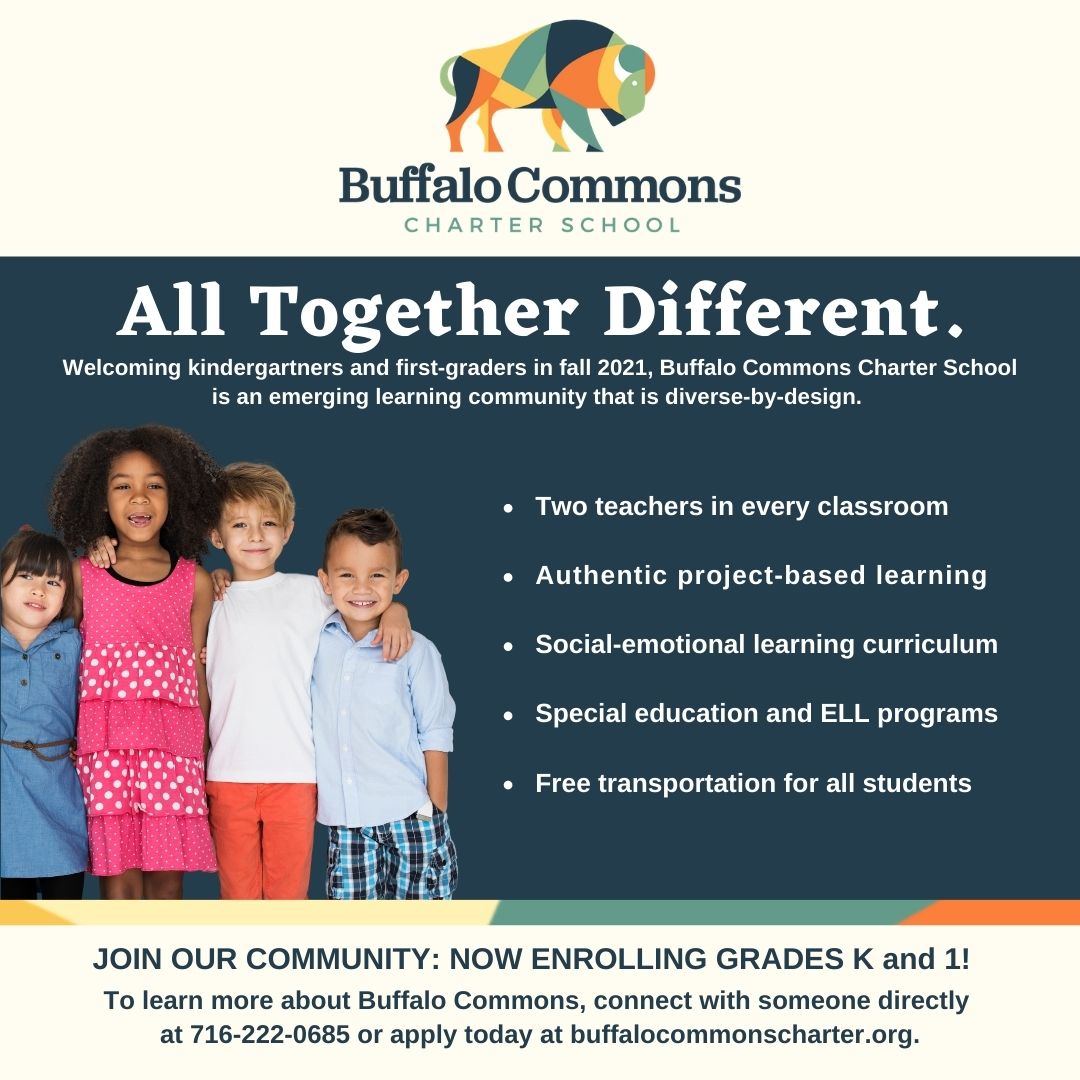 BuffaloCommons's tweet photo. The application deadline is April 1st to be included in our lottery!
⭐JOIN OUR COMMUNITY: NOW ENROLLING GRADES K and 1!⭐
https://t.co/TYPfjwQ3fA
#charterschool #school #kindergarten #firstgrade #education #learning #diversebydesign #creative #collaborative https://t.co/8GCxfYykzv