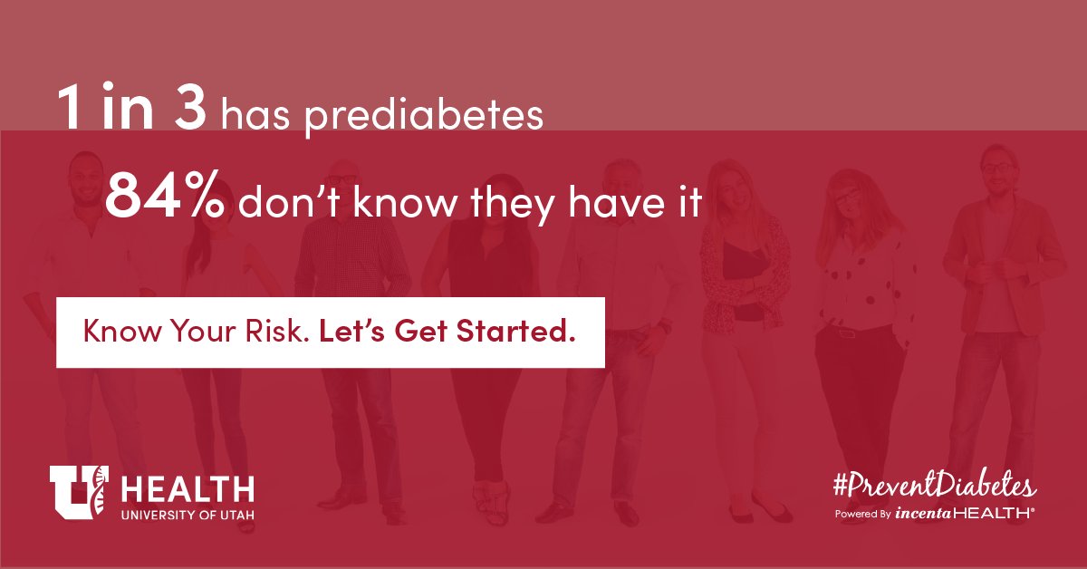 UofUNDPP's tweet photo. Learn more and find out if you qualify for the Diabetes Prevention Program at https://t.co/DzK7aLpnzZ. https://t.co/eYYYBUF6PF