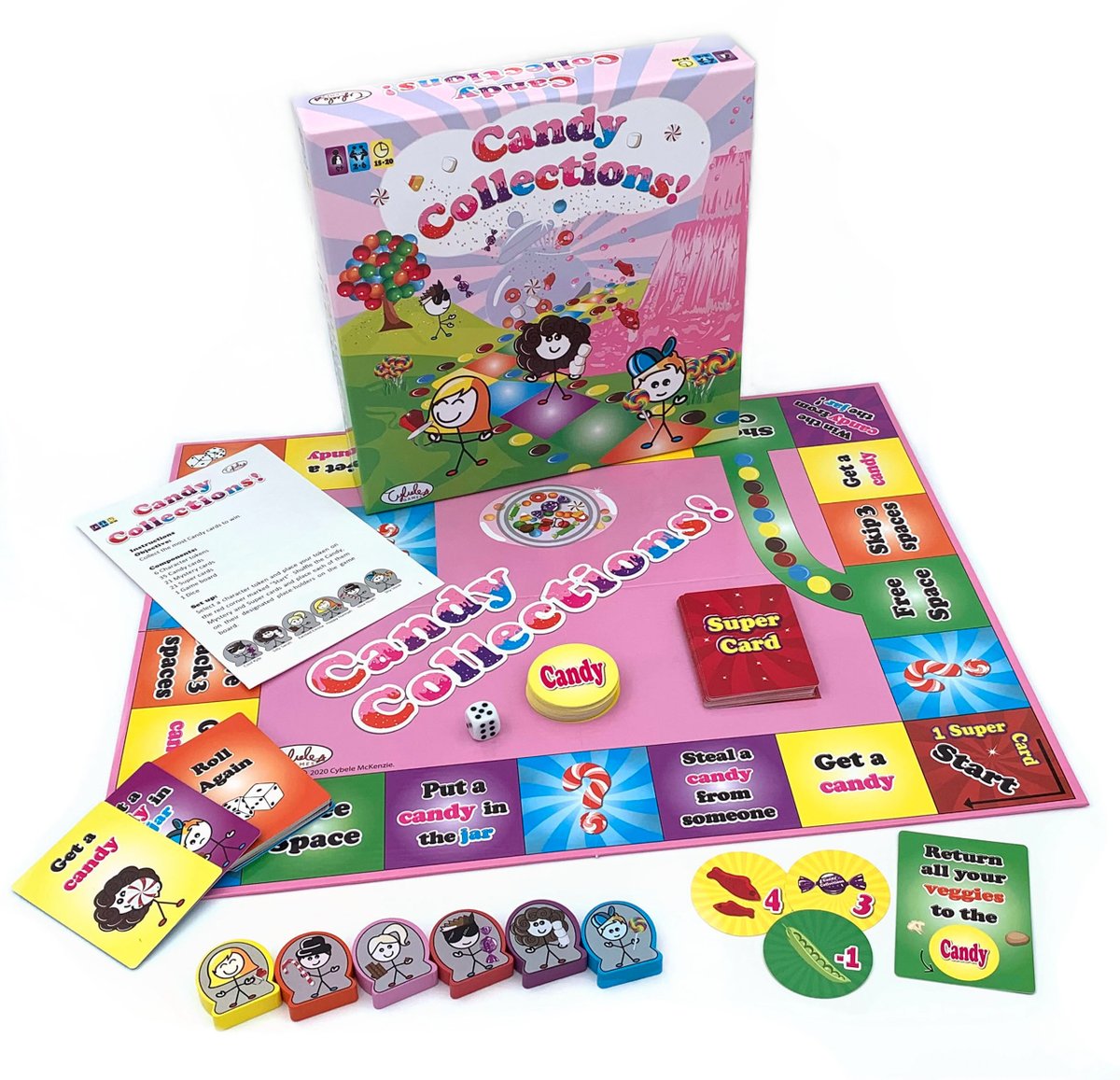 If you are looking for a new game the whole family can play &amp; enjoy, check out Candy Collections from Cybele's Games. Believe it or not, the game was created and brought to life by a 10 year old! 
bit.ly/3cDebYx
#cybelesgames #CandyCollections.<a href="/CybelesGames/">CybelesGames</a>