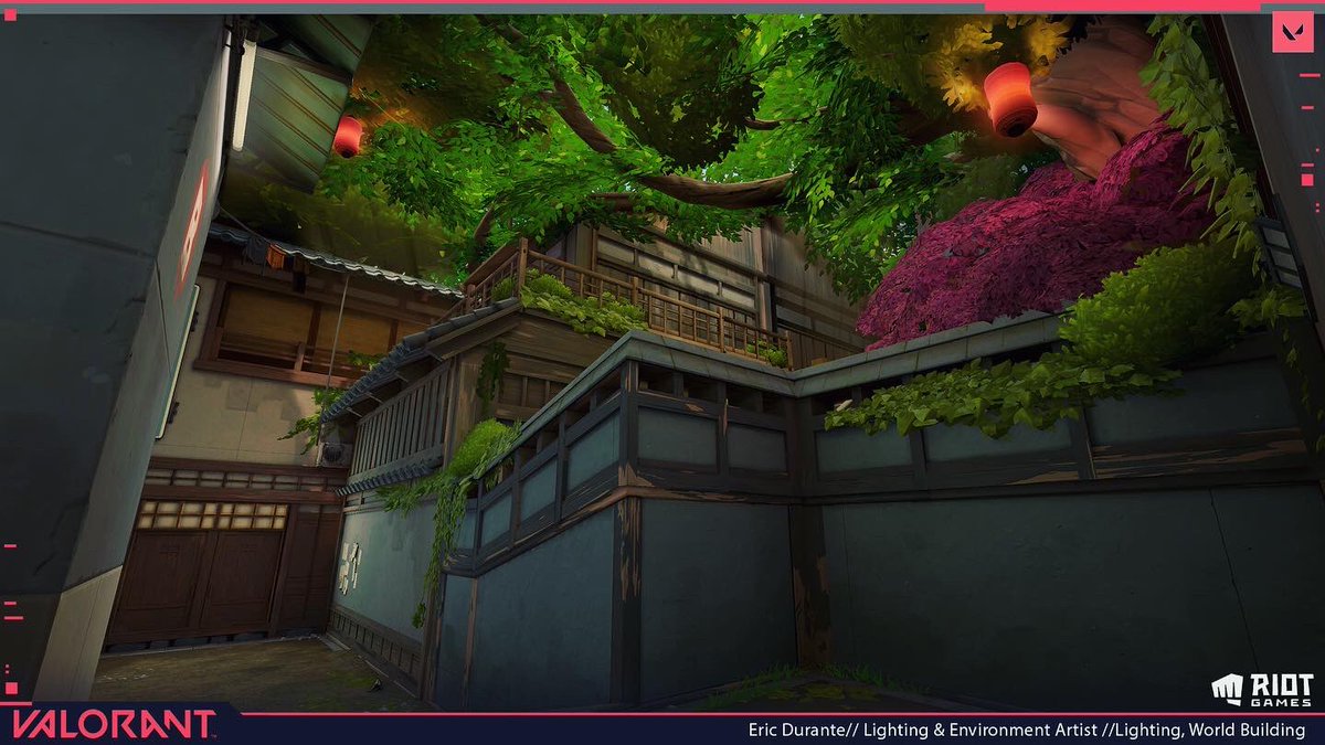 FluffGrumble's tweet photo. //VALORANT// 
Map: Split

Responsible for lighting the map, some env modeling, and world building. 

#valorant #valorantgame #lighting #environement #maps #games #cg #riot #riotgames #leagueoflegends #unreal #unrealengine #ue4 #difitalart #art #artist https://t.co/PUuN5MqFwv
