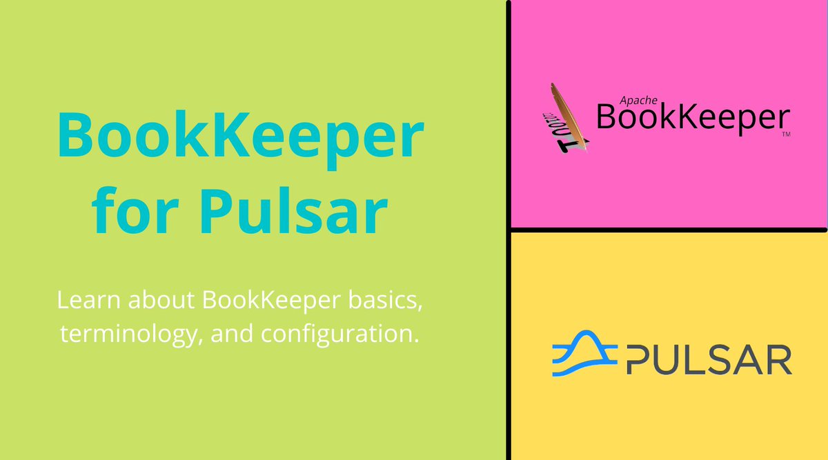dattell_support's tweet image. Click the article to review BookKeeper’s role in Pulsar messaging architecture, important terminology, and an introduction to configuring Ledgers.  #apachebookkeeper #apachepulsar
dattell.com/data-architect…