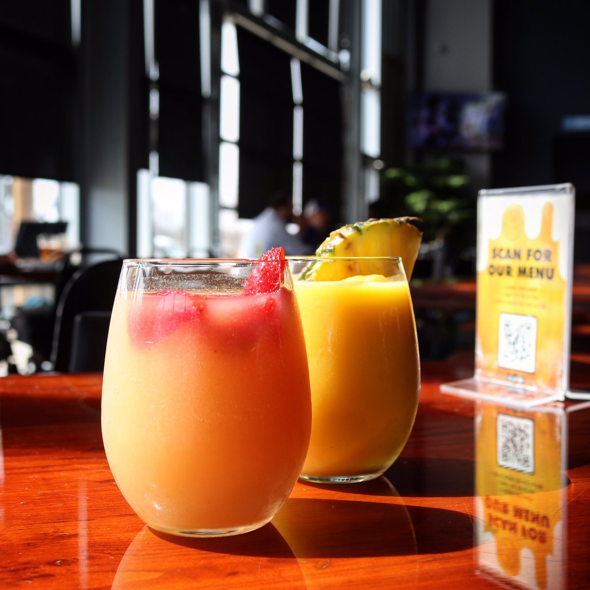 Wine alert!! 🍷🍹🍑🥭🥥 We have a new gadget behind the bar... Our brand new wine slushy machine is up and running! 

We’ll be rotating two different varieties. 

1️⃣ Mango Pineapple Coconut Moscato
2️⃣ Peach Bellini
-
-
-
#bywaybrewing #wineslushies