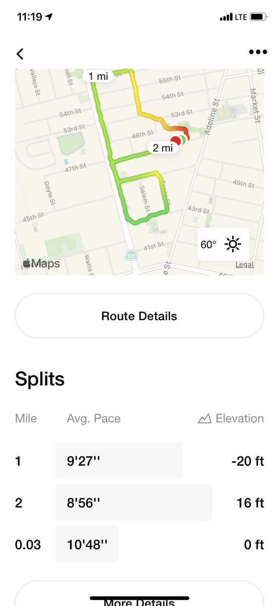 indominusalex's tweet photo. My route got all fucked up bc of construction but my body felt like it was born to run today lol I wish I had more time https://t.co/dct32nevdE