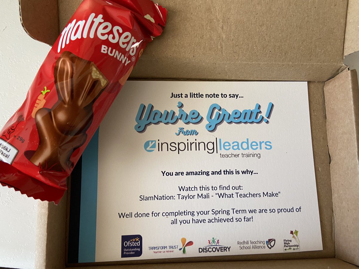 MrsWright_EYFS's tweet photo. Lovely little surprise in the post this morning. Thank you @ILSCITT ❤️🐣 #onetermleft #wevegotthis #whatdoyoumake https://t.co/8mKvi42gjg