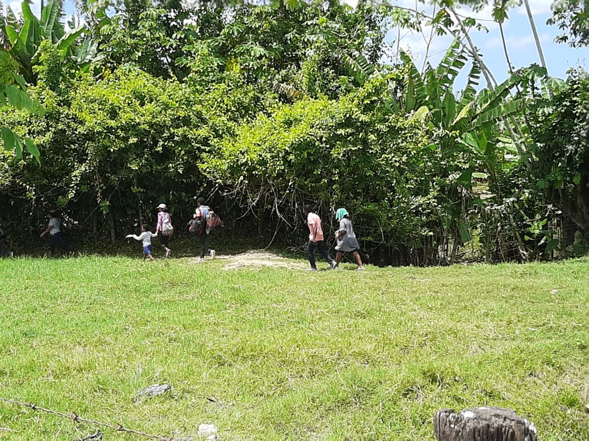 AztecaNoticiaGT's tweet photo. Migrantes hondureños utilizan puntos ciegos para ingresar a territorio guatemalteco. 

Vía: @FreddyMuralles https://t.co/14gXU4HFoU