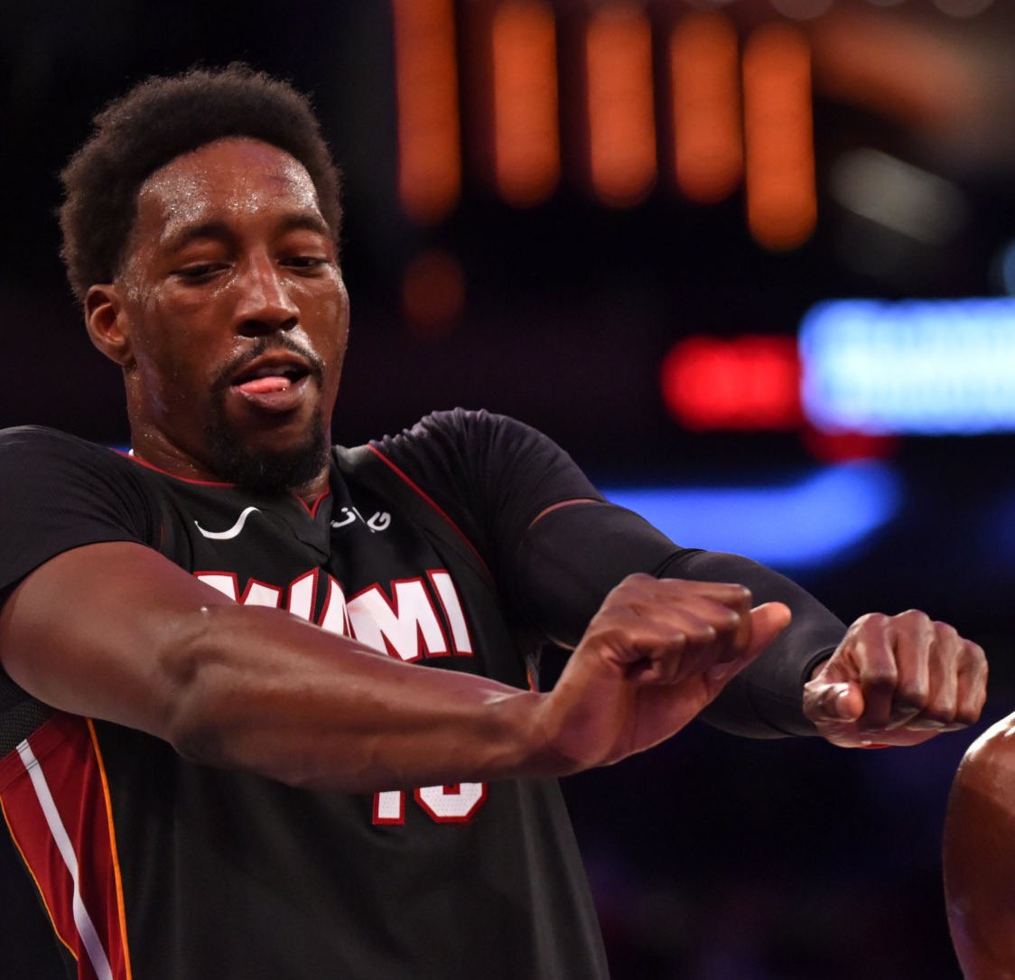 TheDunkCentral's tweet photo. Bam Adebayo’s last 5 games: 

22.2 PPG
10.4 RPG
4.2 APG
2.2 BPG
59.5% FG
39.1% DFG 🔒 https://t.co/OEKmSxrj4G