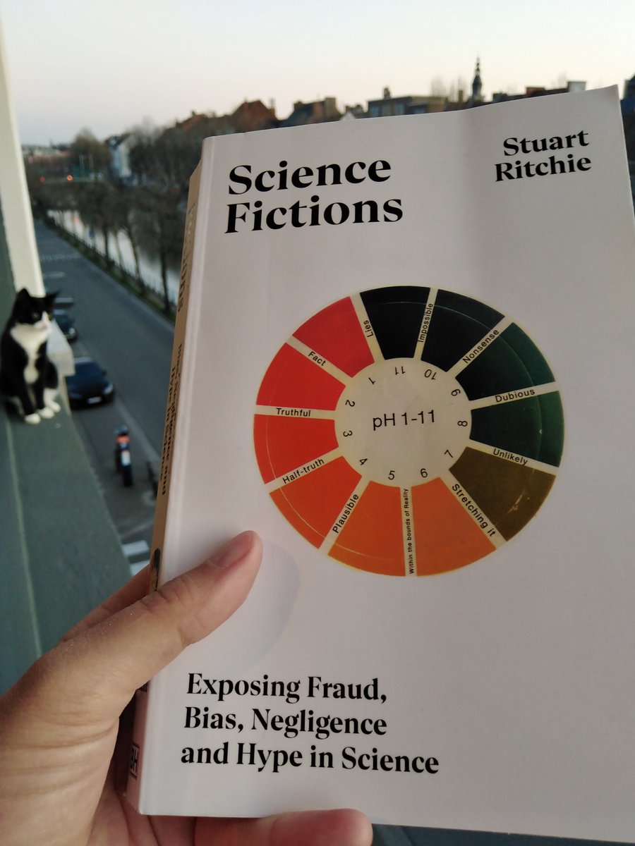 mboudry's tweet image. Gosh, I had no idea that science was so broken. #fraud #p_hacking #negligence #bias #hype I guess we philosophers were right all along to only trust our armchair deductions (NOT). I finally read @StuartJRitchie's book and highly recommend it to scientists &amp;amp; philosophers alike!