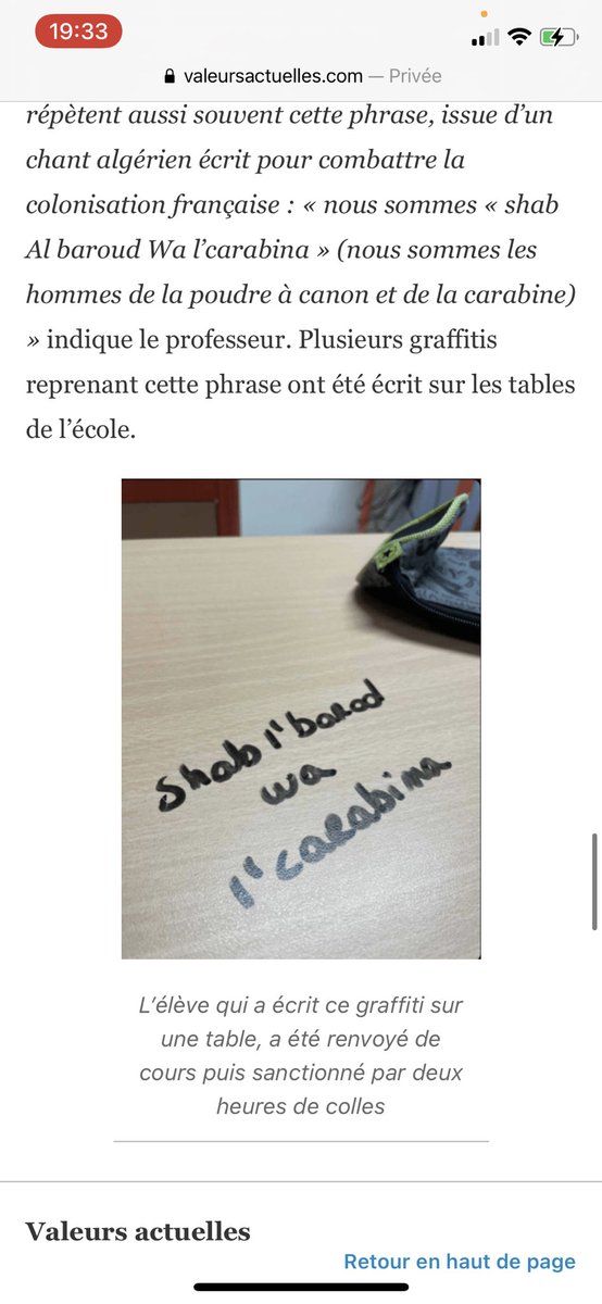 Bon les gars, vous voulez savoir comment j’ai piégé Valeurs Actuelles en me faisant passer pour un prof menacé, le tout avec du Cheb Khaled et du Cheb Hasni ? Avec un petit extrait de mon 'interview' ? Déroulez ⬇️