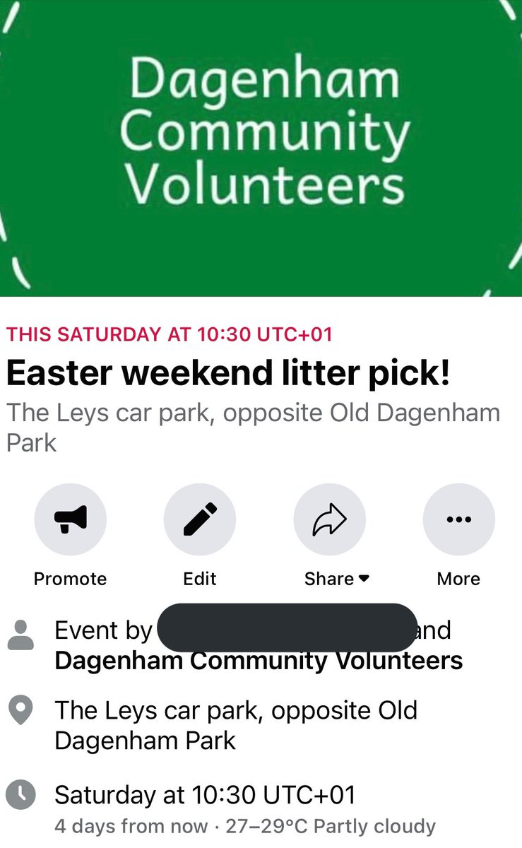 Dagenham_CV's tweet photo. We’re having a socially distanced litter pick!

If you fancy helping us clean up Beam Park, feel free to come and join us this Saturday between 10:30 and 13:30 at the car park opposite Old Dagenham Park.
#litterpick #lbbd #barkinganddagenham #environment #litterhero #dagenham https://t.co/Sv9g7IVxXs