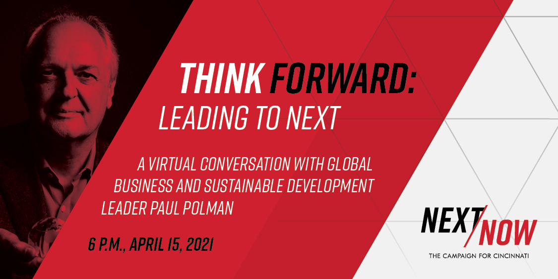 uofcincyfound's tweet photo. Join a discussion with @PaulPolman, MBA/MA ’79, HON ’09, and @MarianneWLewis of @LindnerCollege and learn about Polman’s leadership journey. Interactive breakout sessions will be part of this free evening. Register here: https://t.co/050AQT4lHP

@uofcincy @uofcincyalumni https://t.co/a4Nz51J320