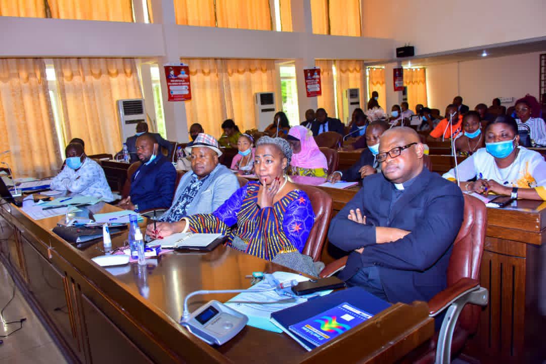 cenirdc's tweet photo. Convié à la matinée de plaidoyer parlementaire pour la relance du processus électoral Congolais organisée par l’ordre national des experts électoraux #ONEEL au Centre Interdiocesain ce mardi 30/0/2021, @CNangaa Pdt de la Ceni a présenté le chemin critique des prochaines élections https://t.co/mqJY0cUqIO