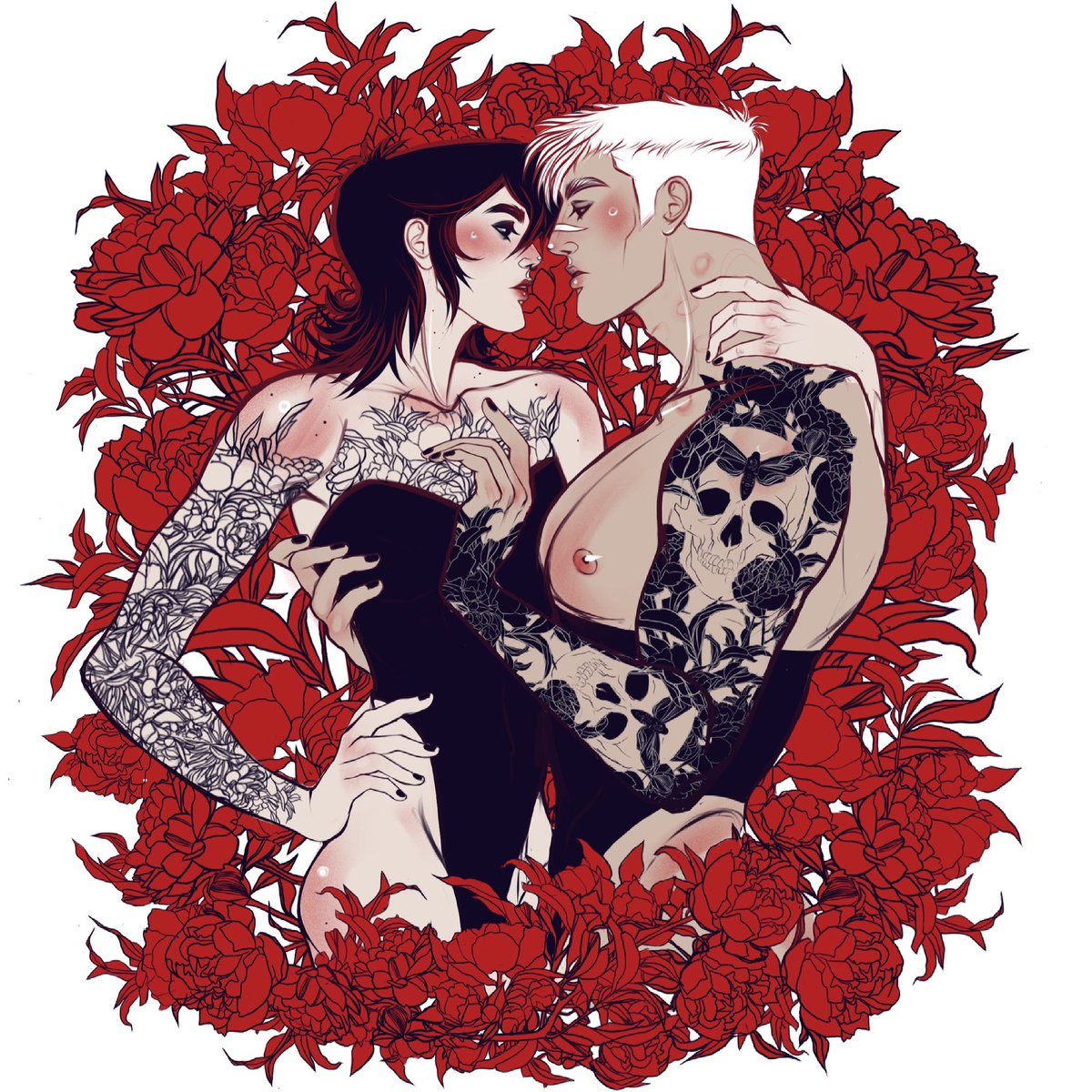 First art for <a href="/AdultSheithZine/">Body Heat 🔥 (Closed, Finished and Archived)</a> #sheith