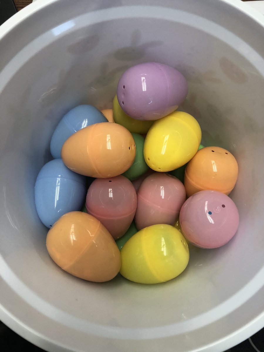 Troyer2nd's tweet photo. We had baby chicks arrive today. We were so excited to watch them hatch. We made houses for them and started making baby books. We can’t wait to have adventures with them. @ConverseElem https://t.co/lUVrP02sZC