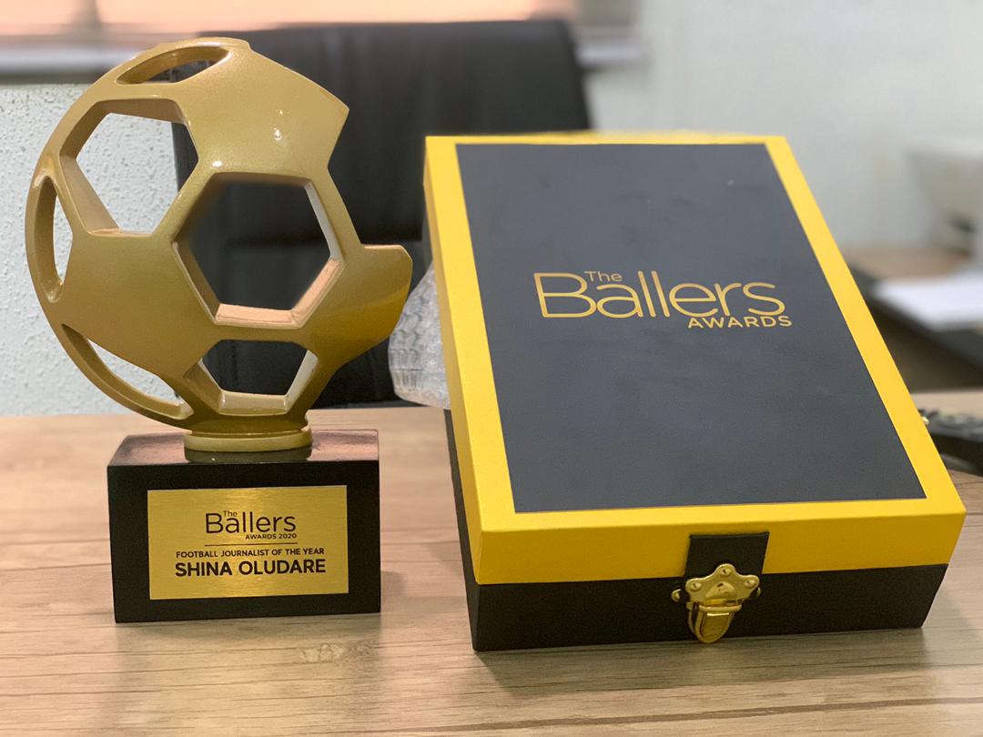 sportingshina's tweet photo. My fourth journalism Ballon d'Or landed today. Merci à tous ceux qui ont rendu cela possible. C’est important pour moi. Let's do it again. Thank you #BallersAward 💕⚽️ https://t.co/YNvQkMgMVm