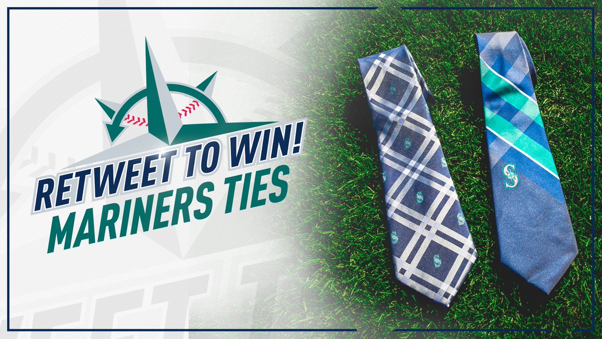 Mariners's tweet photo. 👔 RT TO WIN 👔

Spring Training is over, but why not just a couple more ties? Retweet for a chance to win your very own Mariners tie! https://t.co/0ClZtGLq2U