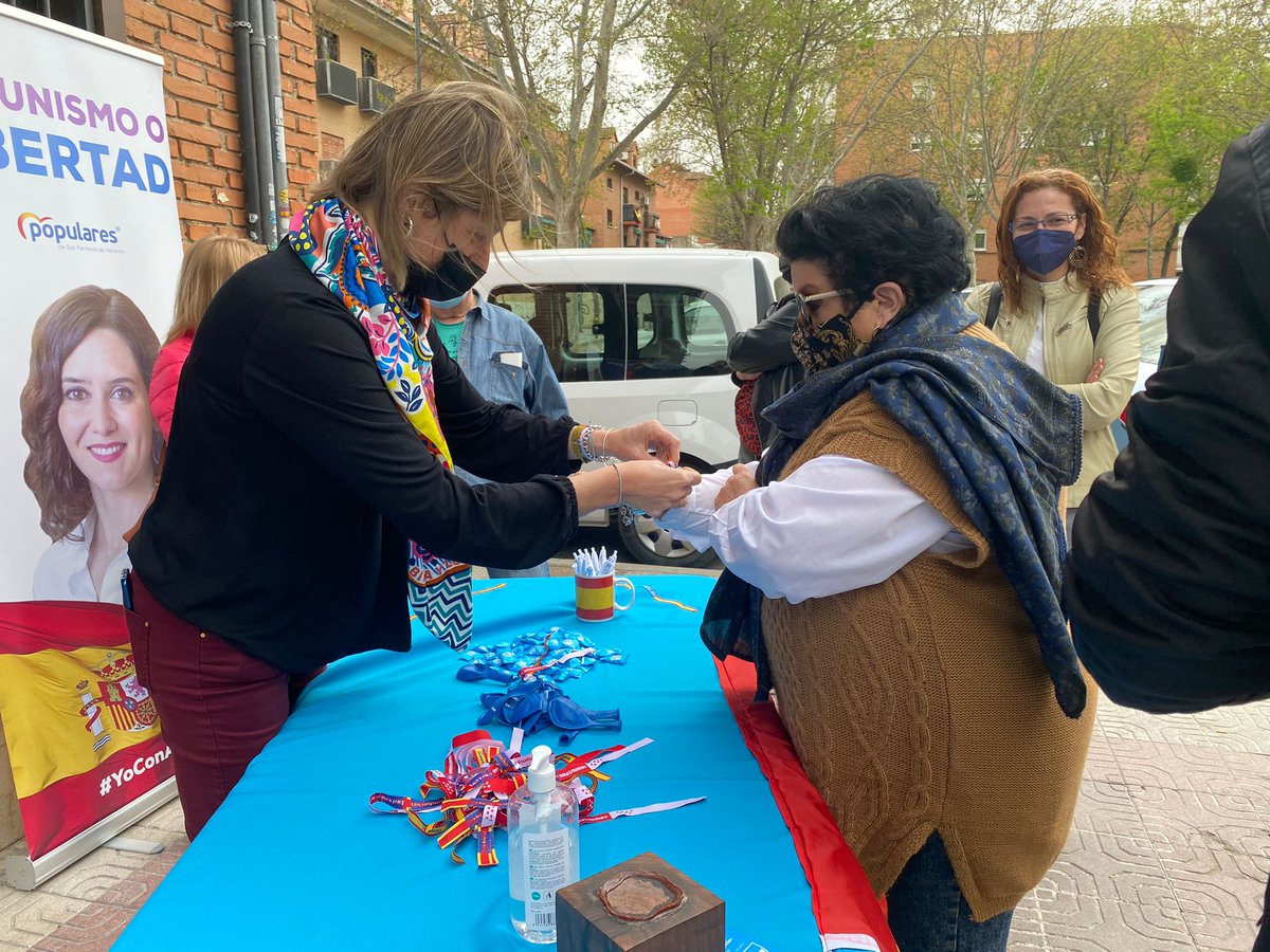 Tarde de mesa informativa 
¡Seguimos! 💪

#YoConAyuso