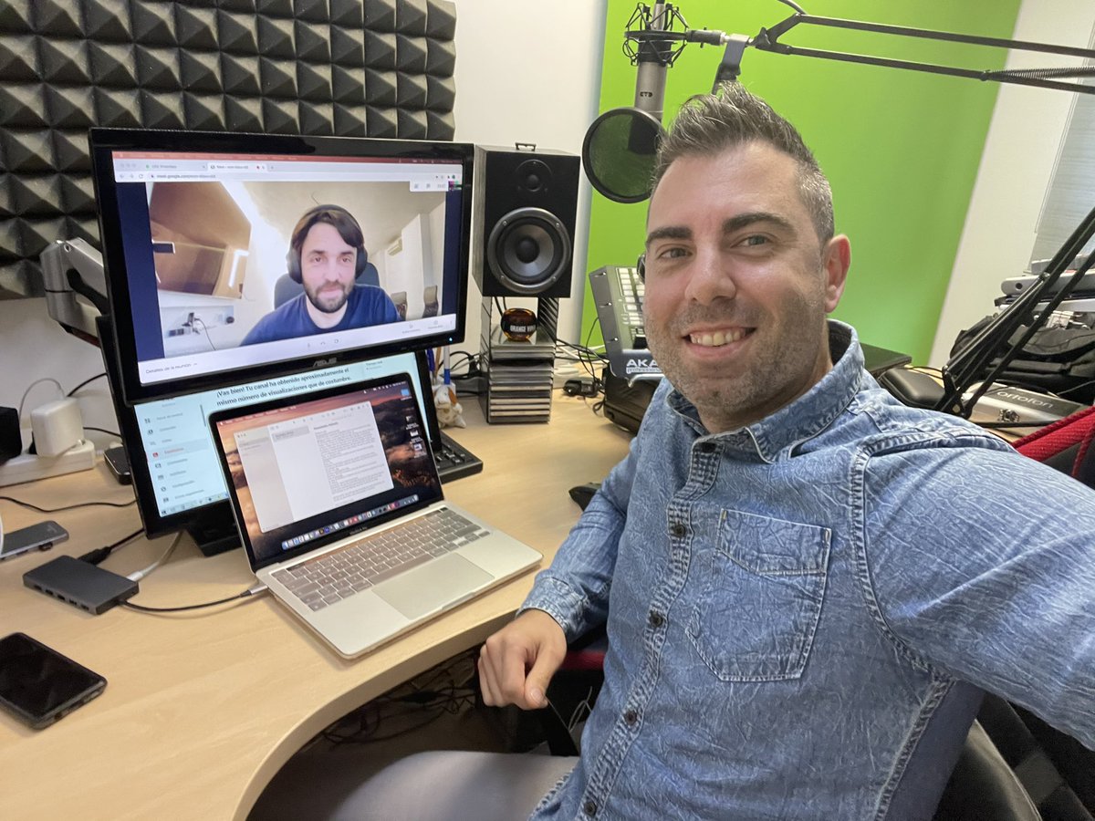 Hoy reunión con Jesse de Admefy, la novedosa plataforma de streaming. Impresionado estoy con todo lo nuevo y lo que está por venir. Pronto vídeo. Ya os aviso que va a ser extenso!