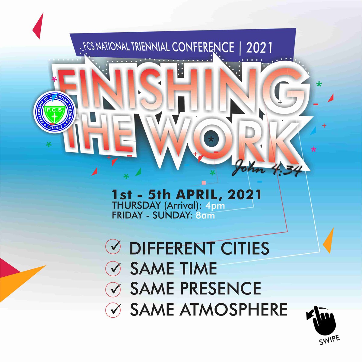 adedotun_sola's tweet photo. Are you READY?
#ntc2021
#fcsnigeria
#finishingthework https://t.co/IGia5ZdPSK