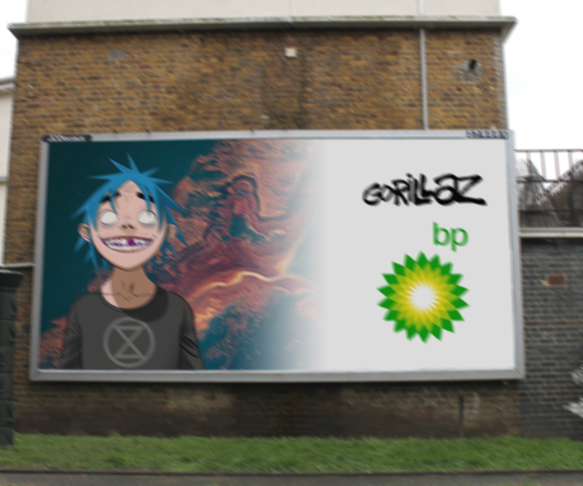 gorilIIaz's tweet photo. Spotted in London 👀
Are you hyped for Gorillaz x @bp_plc?
Let us know 👇 https://t.co/ATS5XFbMy0