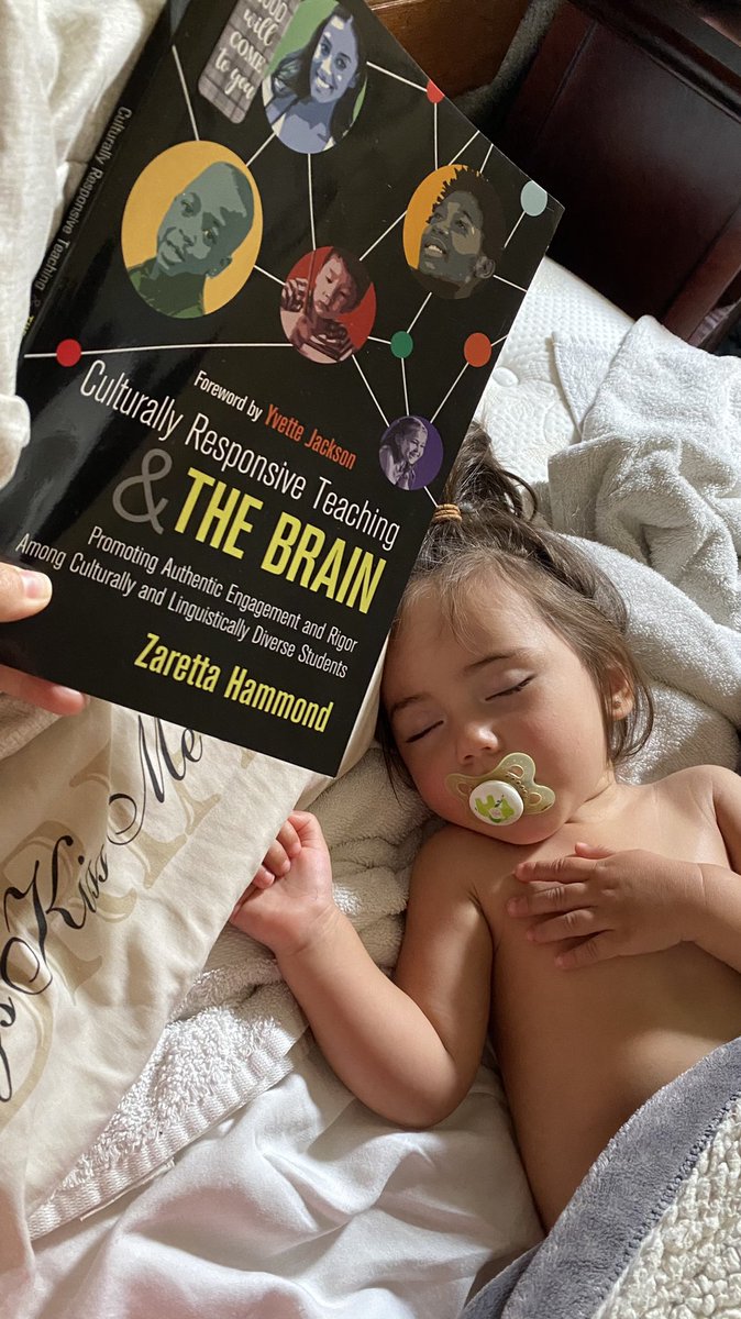 TravelwithmsV2's tweet photo. Time to dive in! Thx @avazquez4edu and @Tina_Angkasuwan for the Mindful Conversations and for our books! @VVUSD_EL @ValVerdeUSD #culturallyresponsiveteaching #thebrain #springbreak #reading #babynaps https://t.co/zOBzOJIV9D