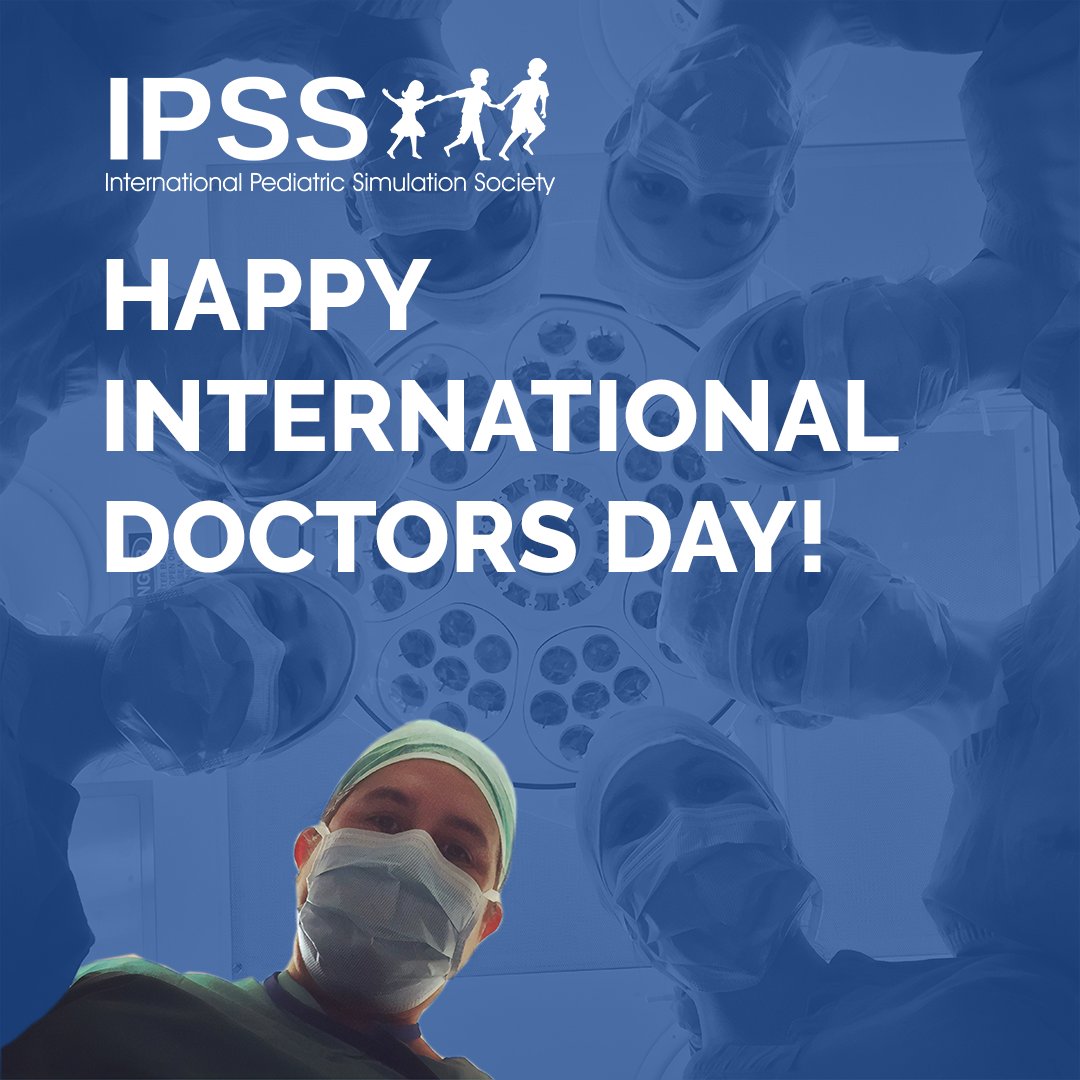IPSSorg's tweet photo. On #NationalDoctorsDay, we're celebrating the tireless work of doctors to save lives, improve outcomes and contribute to a better qualify of life overall. Now, it's your turn! Tag a favorite doctor and say thank you. https://t.co/ICjh7vFj2L