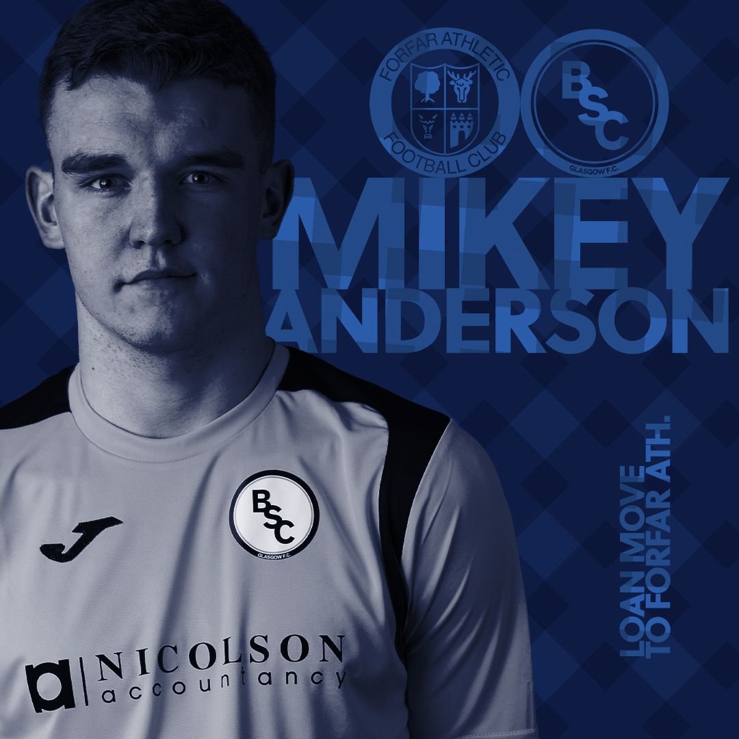 The season might be over but this isn't the last you'll be seeing of BSC Glasgow players this season. Michael Anderson is moving on loan to Forfar Athletic (subject to Scottish FA clearance).

Good luck with The Loons, Mikey! 🟨🟦