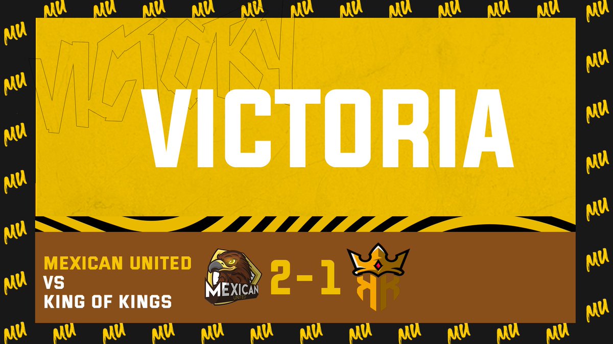 Mexican_United1's tweet photo. #RS | Victoria.

Con un Bicho y con Krampus intratables nos logramos llevar una victoria en contra de @KingOfKings_GG en la Bulls League.

🗣️ @DavidGarcia_RS 

🦅 @DavidGarcia_RS 🇲🇽
🦅 #c3jo 🇲🇽
🦅 @Torrezs_RS 🇲🇽
🦅 @Serre7_RS 🇨🇱
🦅 @Krampus_10 🇸🇻

MVP ⭐: El bicho 💛

#GoMU 🦅💛 https://t.co/84swR16qJh