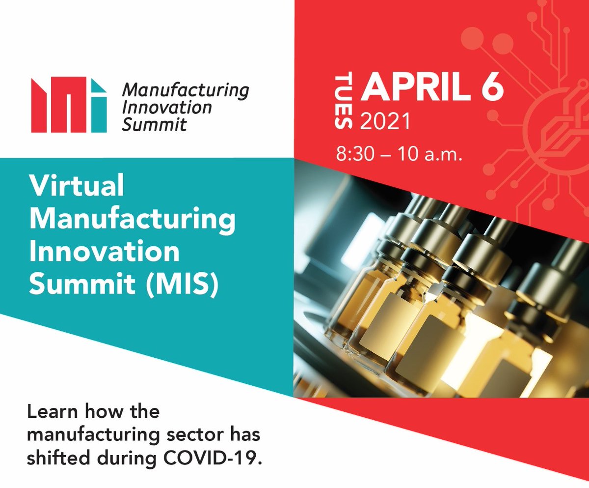 simcoecountyEDO's tweet photo. Join forward-thinking manufacturing leaders to share ideas and take away practical insights to harness the power of innovation at the Manufacturing Innovation Summit on April 6th!  @simcoecounty @InvestBarrie @georgiancollege @LakeheadOrillia @OrilliaEDO https://t.co/yWvViDKyzI https://t.co/ydVS3DXl9Y