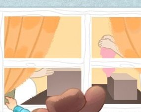 MaloneWc1's tweet photo. It's the little details I love the most , see in the window mum and dad already getting baby clothes ready! 😁📚🖌  #illustrationart  #picturebook #thelittlethings https://t.co/olgfy1DyqM