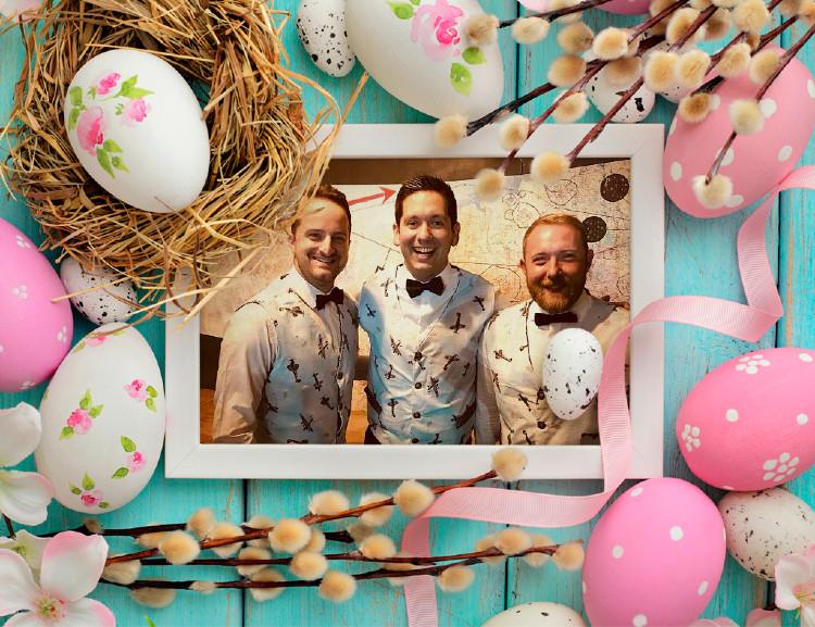 Wishing you peace, love and Happiness at Easter and always.

#bombshellbeaus #MaleTrio #1940s #vintagetrio #military #swingmusic #Easter #EasterSunday #EasterWeekend
