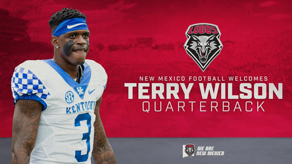 UNMLoboFB's tweet photo. Welcome to the Lobo family, Terry Wilson!
#GoLobos | #Win5
Story: https://t.co/hth2y5QYxL https://t.co/MjmyS8ZRNI